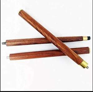 Canne de marche pliable en bois avec poignée en laiton, motif canard, bâtons de randonnée faits à la main, canne de marche en bois pour adulte - Product Image 2