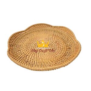 ขายส่งหวายถาดผสมเซรามิกขายส่งตกแต่งถาดแม่ของมุกถาดเก็บอาหารจากกษัตริย์หัตถกรรมเวียดนาม - Product Image 2