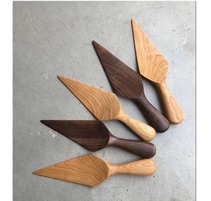 Outils en bois serveur de gâteau-poignée orange Mini couteau à gâteau ensemble outil de cuisson pour une utilisation à la main et produit Offre Spéciale Design moderne - Product Image 4