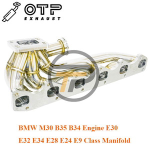 OTP Tuyau D'échappement Pour 3mm Épaisseur SUS304 BM * M30 B35 B34 Moteur E30 <span class=keywords><strong>E32</strong></span> E34 E28 E24 E9 Tur bo Collecteur 530i 535i <span class=keywords><strong>730i</strong></span> 735i - Product Image 5