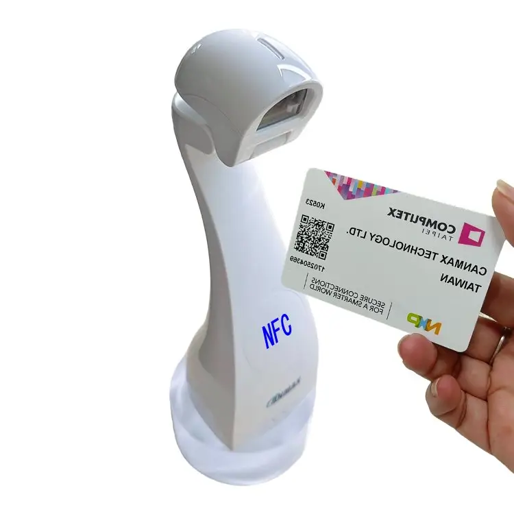 Chất lượng cao cấp thẻ ID NFC Đầu đọc mã vạch với chức năng đọc hộ chiếu