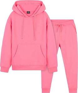 Survêtement personnalisé pour femmes 2 pièces chemise et pantalon de survêtement survêtement d'hiver survêtement de jogging à cordon pour femmes - Product Image 2