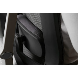 Silla Ergonómica ERGOCHAIR PRO GRAY, Silla Elevadora Contemporánea para Oficina en Casa, Giratoria, Duradera, con Malla, Espuma, Tela, Aluminio, PU y Plástico - Product Image 5