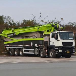 Pompe à béton diesel d'occasion ZLJ5540THBKF 67X-6RZ <span class=keywords><strong>2022</strong></span>, extension de flèche de 67 m, 180 m/h, meilleur prix d'origine, vente en gros - Product Image 3