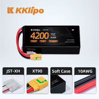 Paket Baterai Lipo 2S 7.4V untuk Mobil RC, Pesawat Balap RC, Helikopter, Pesawat, Mobil Drifting, Drone dengan Baterai Lipo 7.4V yang Kuat