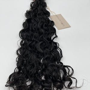 Extensions de cheveux humains vierges Remy cambodgiens, ondulés, avec des mèches doubles cousues à la machine et une fermeture - Product Image 2