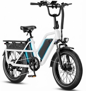 Bicicletta Elettrica Kago per Adulti, Doppia Batteria 52V 40Ah, Capacità 2080Wh, Fino a 150 Miglia di Autonomia, Motore da 2000W di Picco, 30 MPH, Pneumatici Fat da 20 Pollici - Product Image 1