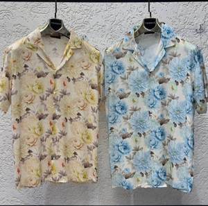 Chemise à manches courtes pour homme à motifs modernes – Coupe décontractée, tissu léger, design estival élégant pour un usage décontracté, tenue de vacances - Product Image 1