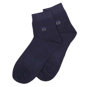 Men's <b>Socks</b> - Navy Blue - Product Image 1
