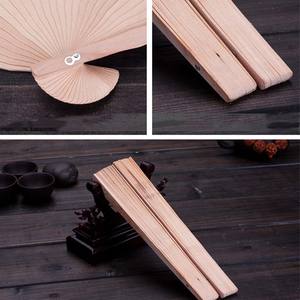 Set de Abanicos de Madera CASAMAX WL BE-1012A, 20 cm de Largo, Hechos a Mano, Regalo, 12 Piezas para Eventos y Fiestas - Product Image 2