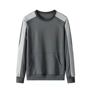 Fabrication sur mesure OEM, survêtement à séchage rapide, coupe classique, vêtements de sport, sweat-shirt à col rond pour homme, ensembles de survêtements - Product Image 2