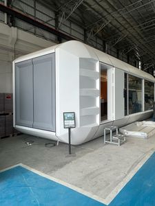 40FT ขนาดเล็กแบบถอดได้สำหรับบ้าน2ห้องนอนบ้านภาชนะสำหรับขายในดูไบจัดส่งฟรี - Product Image 2