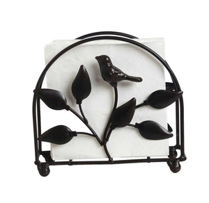 Porte-serviettes élégant en métal rustique pour table élégante de mariage personnalisée à prix abordable en provenance d'Inde - Product Image 1