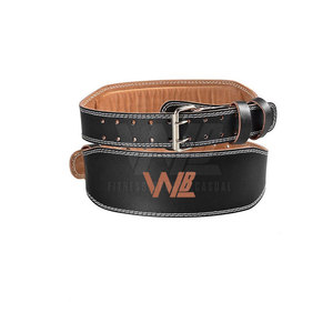 Ceinture de musculation en cuir de vachette sur mesure de qualité supérieure, protection professionnelle pour l'haltérophilie, l'entraînement en salle de sport, la compression et le fitness personnalisé - Product Image 1
