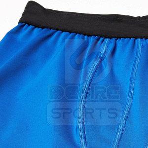 Custom Quick Dry Athletic Training <b>Compression</b> <b>Shorts</b> for <b>Men</b> High Stretchable <b>Men's</b> Fitness Workout <b>Shorts</b> - Product Image 6