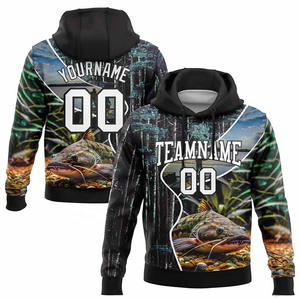 เสื้อฮู้ดกีฬาของผู้ชายมาใหม่หมายเลขทีมผ้าฝ้าย100% ระบายอากาศได้ดีดีไซน์3D ของฤดูหนาว XS - Product Image 3