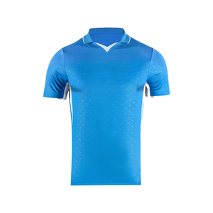Maillot de football unisexe Naples bleu pour adulte, best-seller, teint en pièce, impression numérique, séchage rapide, respirant, 100 % polyester, OEM, saisonnier - Product Image 1