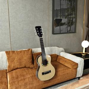 กีตาร์โปร่ง SOLOBEAT A60 HK Mini Classical 1/4  คอไม้เมเปิล สายไนลอน สำหรับเด็กและผู้เริ่มต้น ขนาด 39 นิ้ว ตัวกีตาร์ไม้โรสวูดขัดเงา - Product Image 1