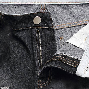 กางเกงขาสั้นผ้ายีนส์สำหรับผู้ชายกางเกงขาสั้นผ้ายีนส์หลากสีและขนาดใหญ่พิเศษดีไซน์ใหม่ - Product Image 5