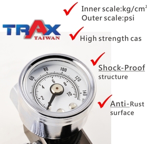 Regulador de Aire de Aguja con Dial ARX-BR101 118g 1.0~150psi - Product Image 3