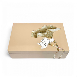 Caja lacada de alta calidad, pieza de decoración para el hogar, bajo costo, cajas de laca de fábrica listas para exportar - Product Image 5