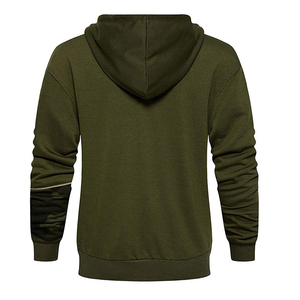 Survêtement à la mode de haute qualité pour hommes et survêtements décontractés à manches longues respirants et à motif solide - Product Image 4