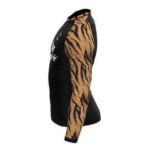 En stock : Rashguard en denim brodé pour homme, hiver, personnalisable OEM/ODM - Product Image 3