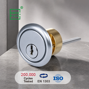 Doorplus Hochsicherheits-Ersatzschloss <span class=keywords><strong>Rimo</strong></span> Zylinder Einzelkopf Messing Zylinderschloss - Product Image 1