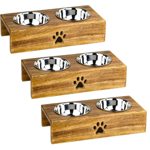 ชามอาหารสแตนเลสทรงกลมกันลื่นสำหรับสัตว์เลี้ยงเป็นมิตรต่อสิ่งแวดล้อม - Product Image 4