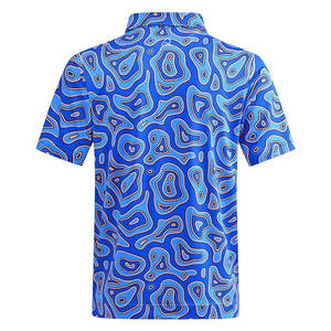 เสื้อโปโลแขนสั้นผู้ชาย ผ้าสเตรช ใส่สบาย เหมาะสำหรับเล่นกอล์ฟ ใส่ลำลองในฤดูร้อน - Product Image 2