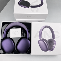 Casque sans fil pliable P859 True ANC à réduction de bruit active pour les affaires et l'usage quotidien