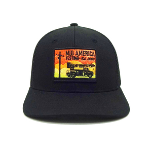 Casquette vintage classique Hip Hop Streetwear Casquette de camionneur unisexe Design personnalisable Patch tissé coton fabriqué au Vietnam pour le cyclisme plage - Product Image 1