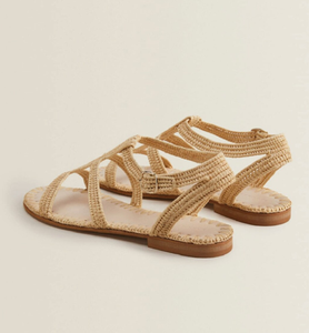 Raffia Shoes ,Moroccan Raffia Sandals, Raffia Sandals, Raffia <b>Slides</b>, Moroccan Shoes ,Straw Shoes - Product Image 1