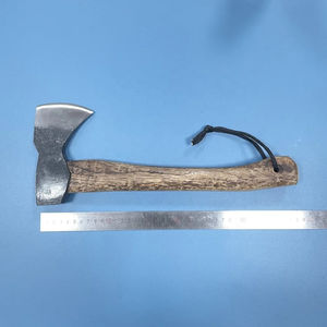 Hacha de Construcción de Acero con Alto Contenido de Carbono, Hacha para Jardinería Forestal con Mango de Madera Carbonizada, Herramienta de Corte - Product Image 2