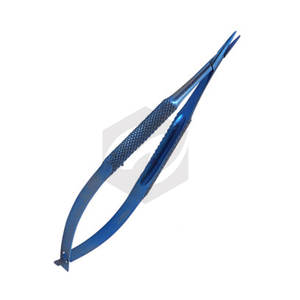 Porte-aiguilles Castroviejo de haute qualité 12 cm avec verrouillage sécurisé, instruments chirurgicaux médicaux en titane, microchirurgie ophtalmique - Product Image 3