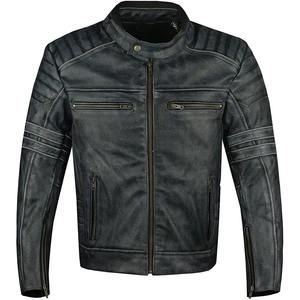 Veste en cuir de créateur pour homme, cuir véritable de qualité supérieure, personnalisation OEM - Product Image 3