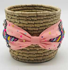 Diadema de unicornio para niños con cuentas a mano a la moda, suave, acolchada, fácil de usar, accesorio para el cabello - Product Image 2