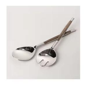 Ensemble de couverts en acier inoxydable avec manche antique pour restaurant, salade, café, dessert - Product Image 3