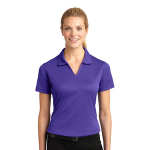 เสื้อยืดคอตั้งทรงลำลองสำหรับผู้หญิงดีไซน์โลโก้คุณภาพสูงสำหรับกิจกรรมกีฬาออกแบบได้ตามต้องการ - Product Image 1