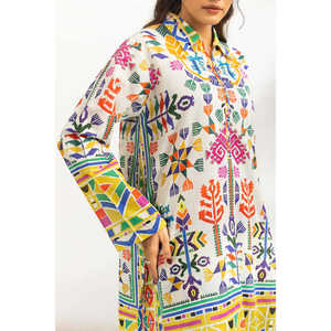 Conjunto de 2 Piezas con Estampado Bohemio IPST-77486, Primavera/Verano, Tallas XS a 3XL, Conjunto de Shorts - Product Image 1