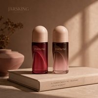 Flacon roll-on en verre mince format voyage : 10ml 15ml 30ml – Flacon roll-on en verre vibrant pour marques de beauté haut de gamme (vente en gros)