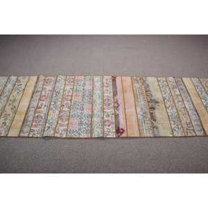 Alfombra de 2,7x9,9 pies, Alfombra Turca Vintage, Alfombra Marroquí Marrón - Product Image 3