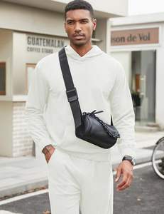 Sudadera con capucha de pana profesional de 2 piezas para Hombre | Servicio OEM de logotipo personalizado | Fabricante de ropa deportiva de alta calidad - Product Image 4