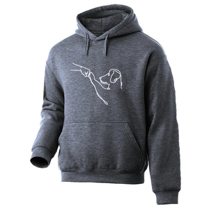 OEM ODM calidad superior hombres moda sudaderas Otoño Invierno 2024 relajado transpirable Casual con capucha perro Casual Jerséis - Product Image 5