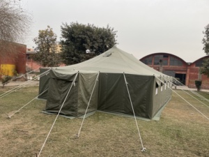 Lona de lona impermeable para tienda de campaña de cuatro estaciones, para 20-80 personas, 61m2, para acampar al aire libre, emergencias - Product Image 4