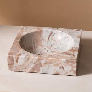 Bol de service à fruits en résine polie de luxe, compatible lave-vaisselle, écologique, décoratif pour mariage, vaisselle de table moderne et design - Product Image 2