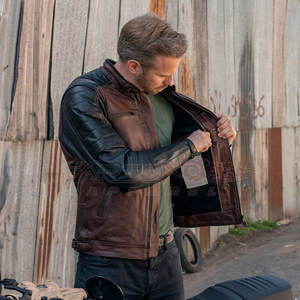 Veste en cuir de moto pour homme, de qualité supérieure, classique, de style sportif, taille XL, imperméable, respirante, grande taille, sur mesure, directement de l'usine - Product Image 5