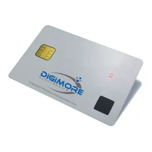 อินเทอร์เฟซการสื่อสารผ่าน RFID 13.56MHz บัตรควบคุมการเข้าถึงลายนิ้วมือความปลอดภัยสูงพร้อมชิปอัจฉริยะ - Product Image 1