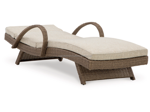 ARDENA ASL-052 Wicker Modern Foldable Sun Loungers <b>for</b> Outdoor Use in Apartments Hotels Villas-Central Java Origin - Product Image 2