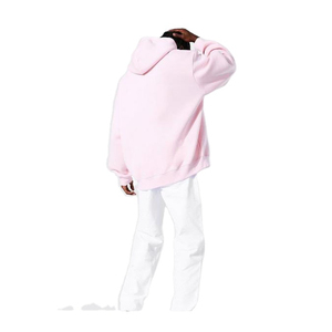 Sudadera con capucha con estampado de logotipo personalizado Wasteland Style Oversized Heavyweight 350gsm Fleece Streetwear Hoodie para hombres Servicios OEM - Product Image 2